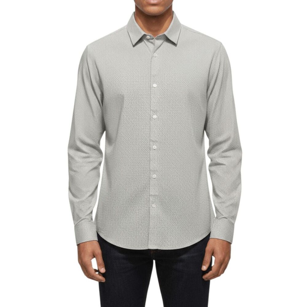 TOPMAN Long Sleeve Button Down Shirt Size Med 38/40